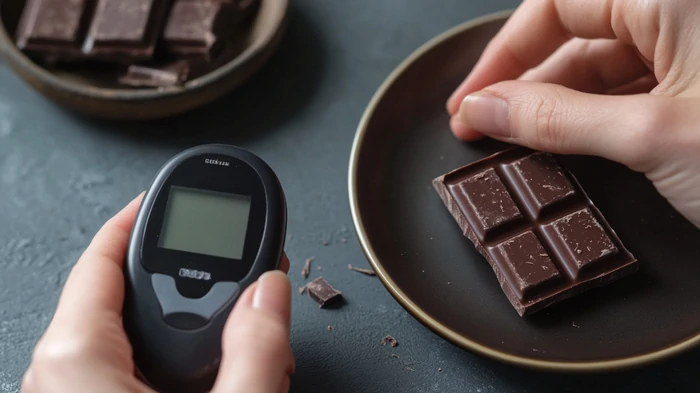 Svart sjokolade ved diabetes: Ernæringseksperter har avkreftet en populær myte